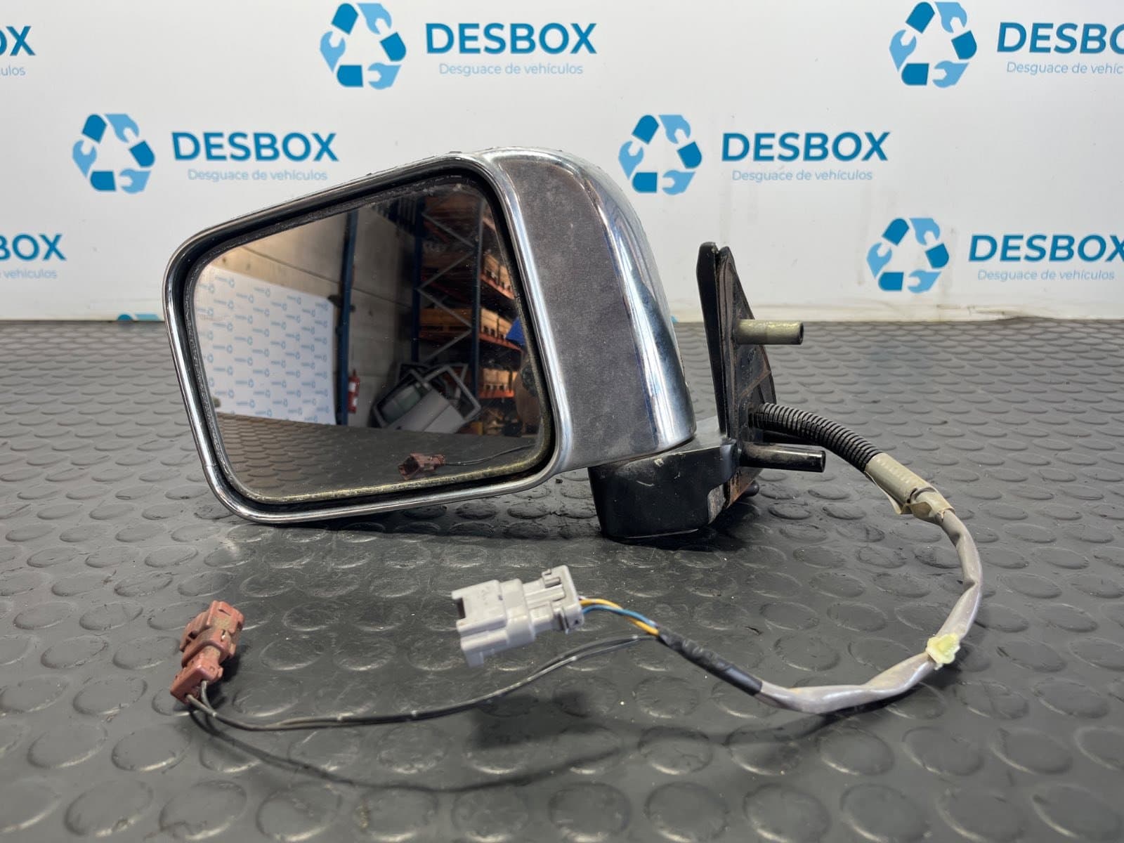 Recambio de RETROVISOR IZQUIERDO para NISSAN NAVARA PICK-UP (D40M) * TD25 referencia OEM IAM 012089 - AZUL