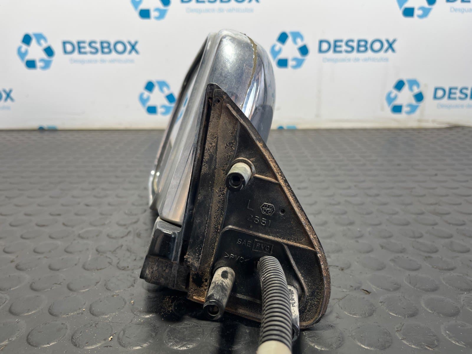 Recambio de RETROVISOR IZQUIERDO para NISSAN NAVARA PICK-UP (D40M) * TD25 referencia OEM IAM 012089 - AZUL 4