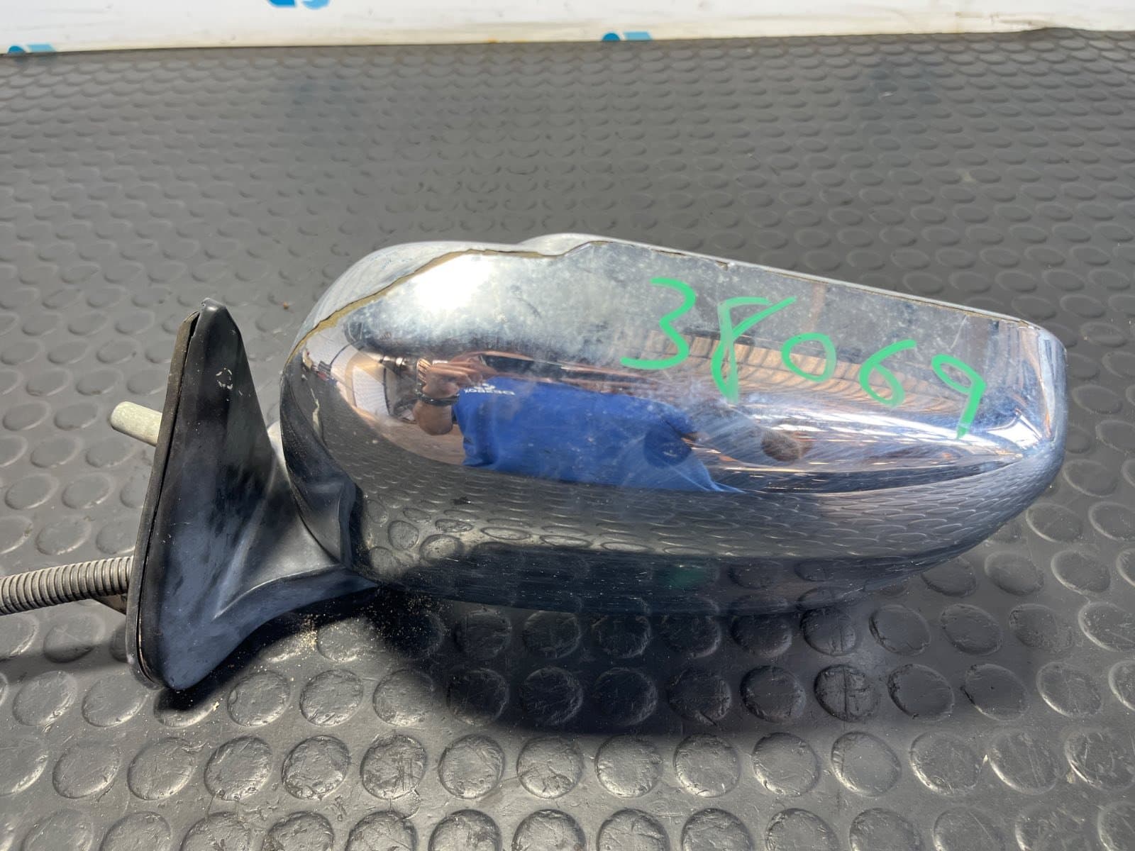 Recambio de RETROVISOR IZQUIERDO para NISSAN NAVARA PICK-UP (D40M) * TD25 referencia OEM IAM 012089 - AZUL 2
