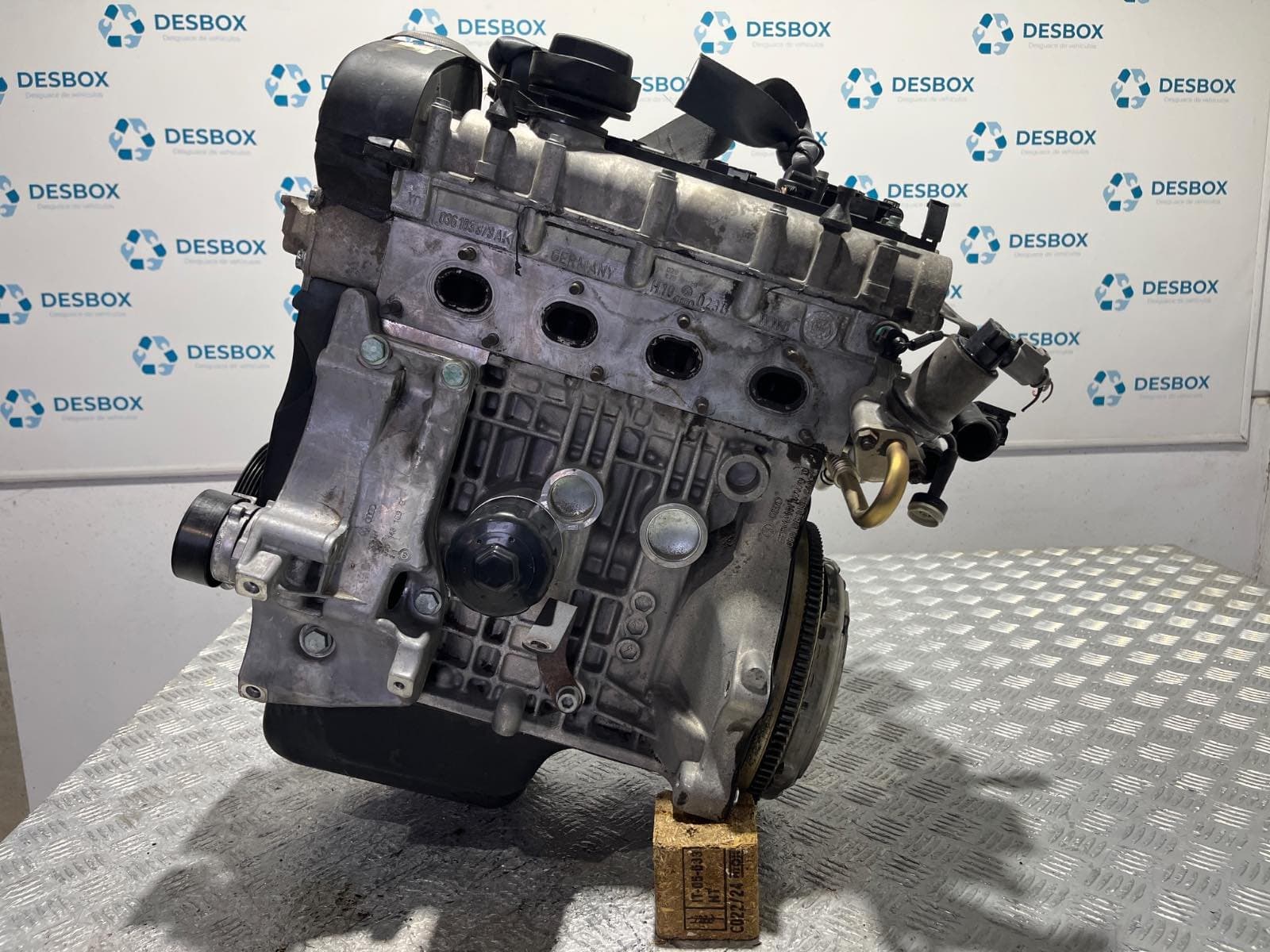 Recambio de MOTOR para SEAT IBIZA (6L1) 1.4 BBY referencia OEM IAM BBY - GRIS CENIZA 2