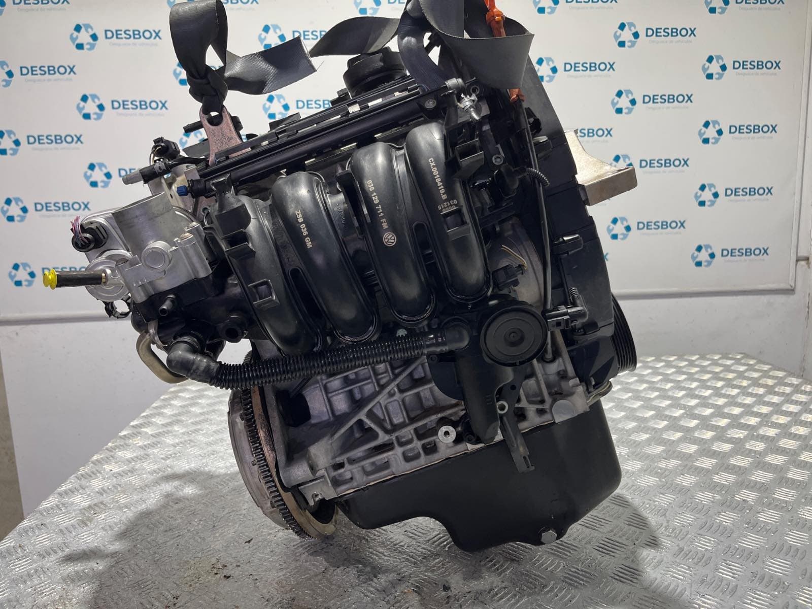 Recambio de MOTOR para SEAT IBIZA (6L1) 1.4 BBY referencia OEM IAM BBY - GRIS CENIZA 5