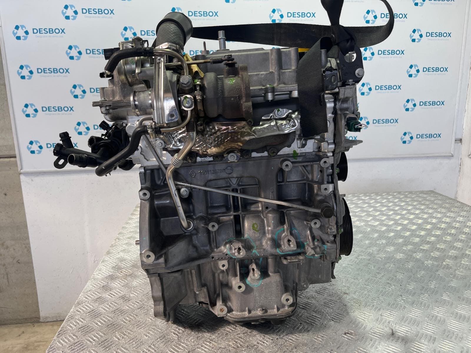 Recambio de MOTOR para DACIA DUSTER 1.2 GASOLINA H5F referencia OEM IAM H5FB404 - BLANCO 4