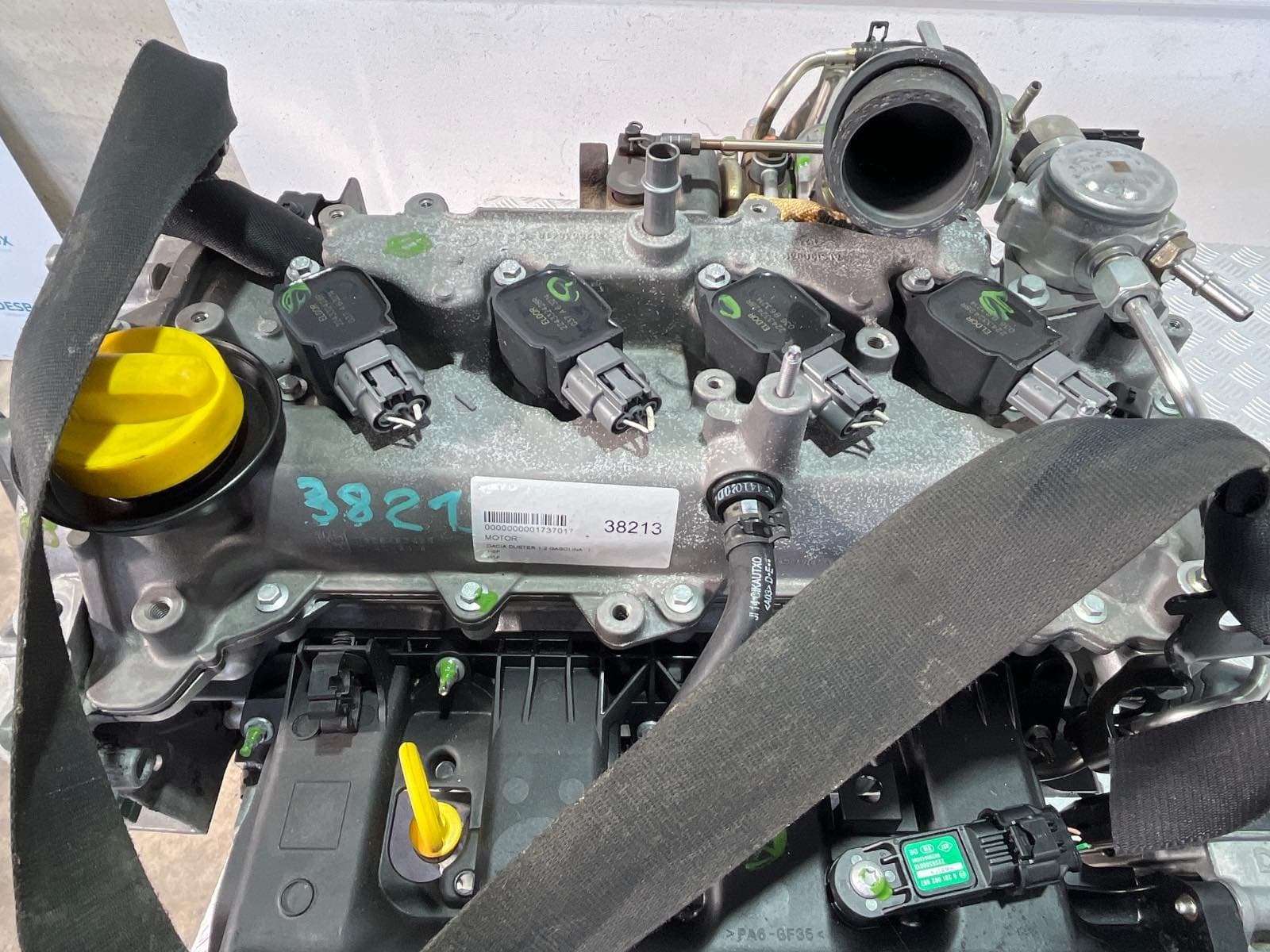 Recambio de MOTOR para DACIA DUSTER 1.2 GASOLINA H5F referencia OEM IAM H5FB404 - BLANCO 8