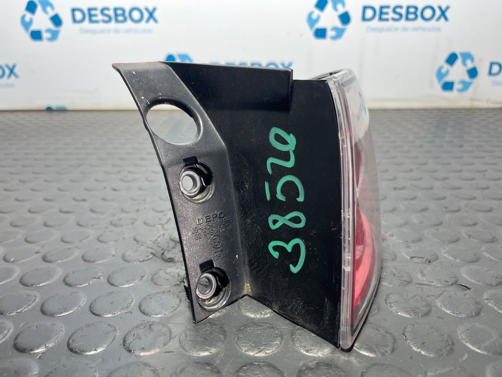 Recambio de PILOTO TRASERO DERECHO para SEAT IBIZA (6L1) 1.4 BBY referencia OEM IAM 6L6945258 - GRIS CENIZA 2