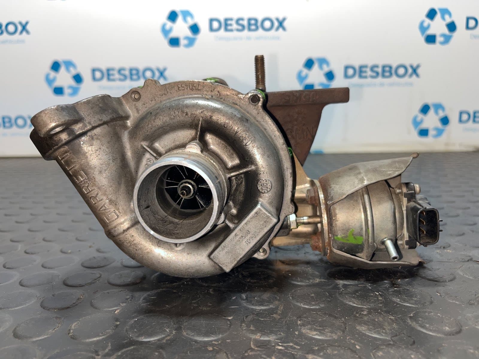 Recambio de TURBOCOMPRESOR para CITROEN C4 BERLINA 1.6 HDI 9HY referencia OEM IAM 9660493580 - AZUL