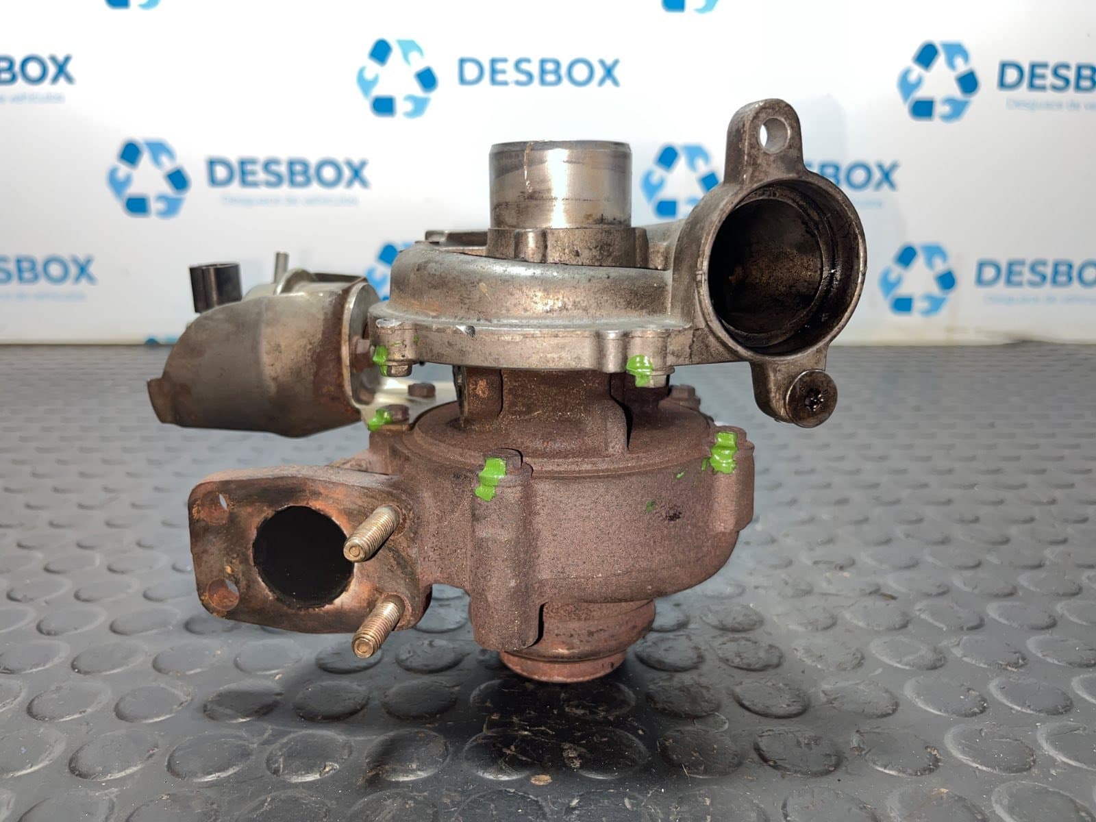 Recambio de TURBOCOMPRESOR para CITROEN C4 BERLINA 1.6 HDI 9HY referencia OEM IAM 9660493580 - AZUL 5