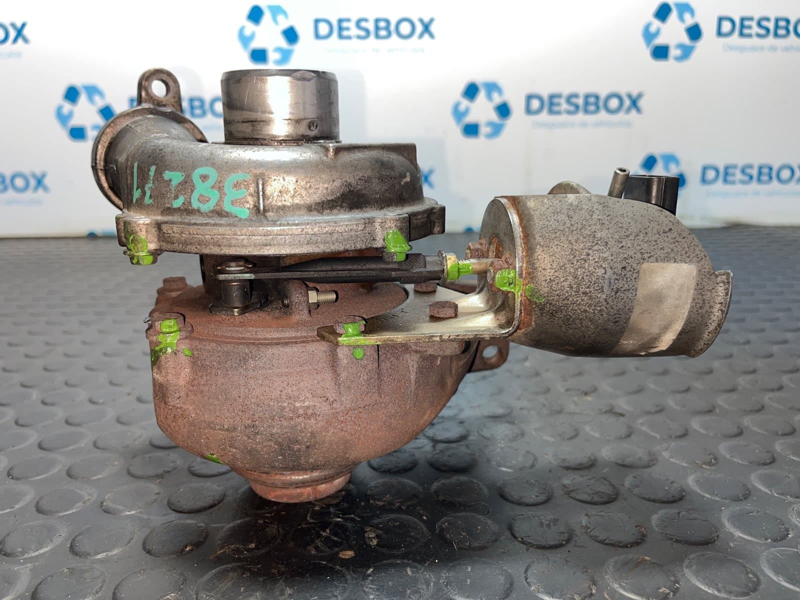 Recambio de TURBOCOMPRESOR para CITROEN C4 BERLINA 1.6 HDI 9HY referencia OEM IAM 9660493580 - AZUL 6