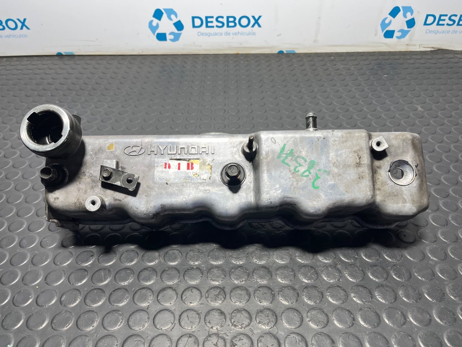 Recambio de TAPA BALANCINES para HYUNDAI H-1 Furgoneta 2.5 TD D4BF referencia OEM IAM D4BF - VERDE