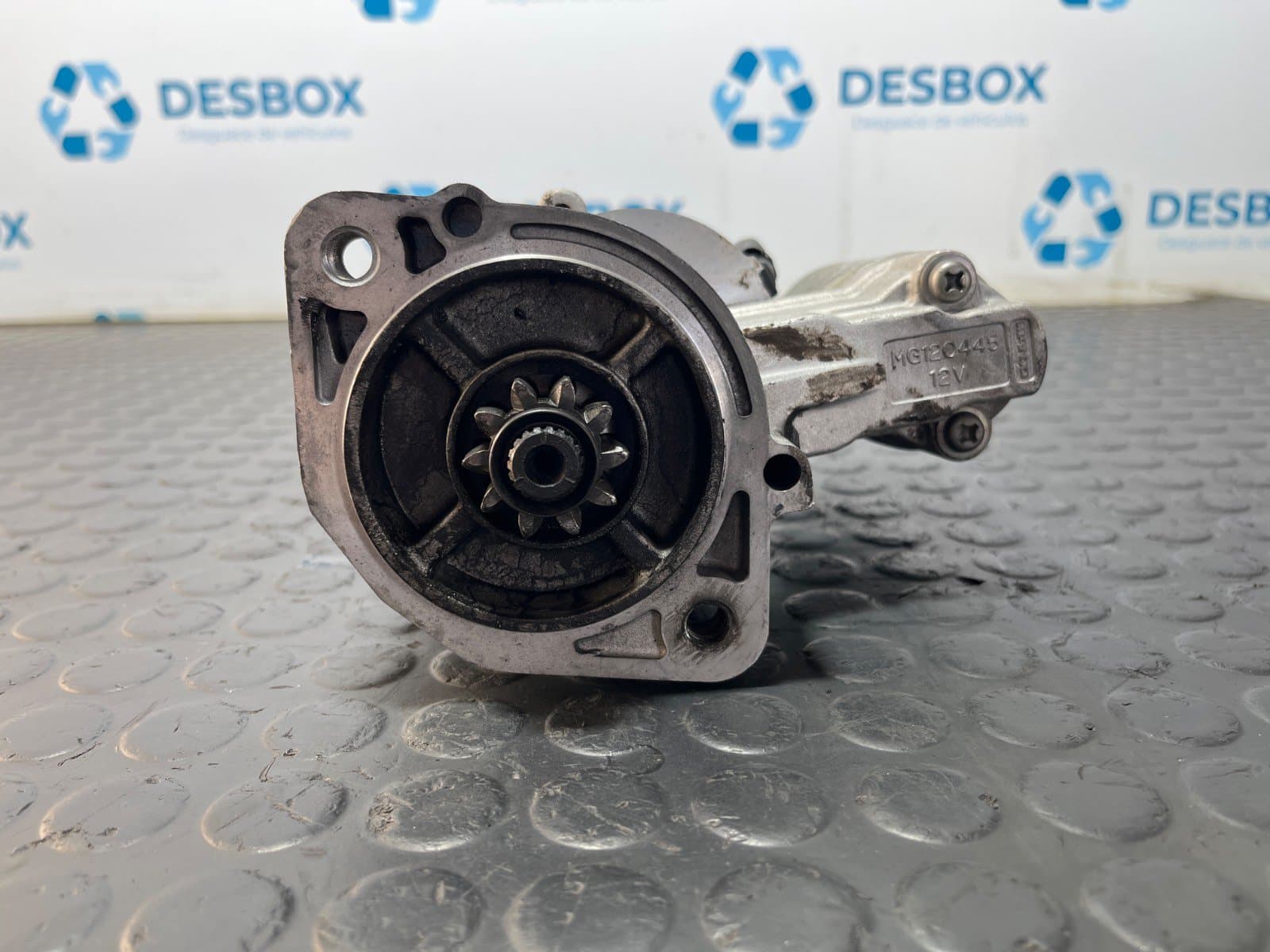 Recambio de MOTOR ARRANQUE para HYUNDAI H-1 Furgoneta 2.5 TD D4BF referencia OEM IAM MG120445 - VERDE