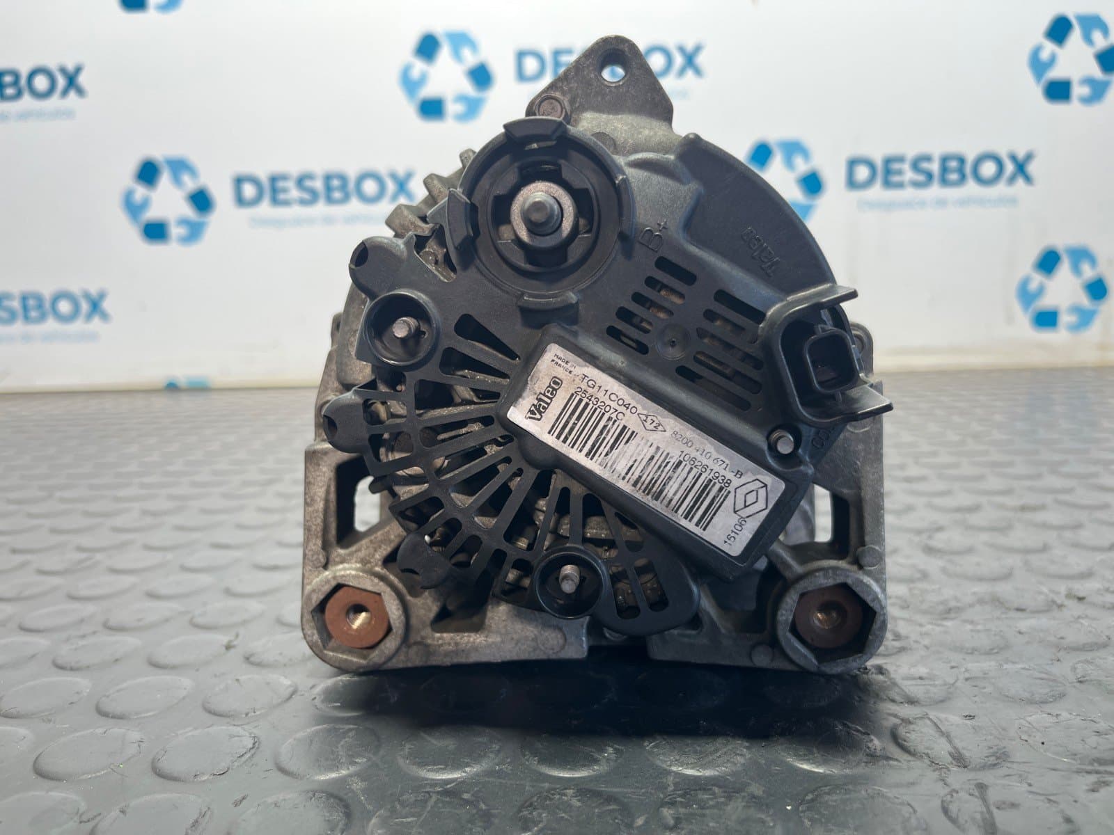 Recambio de ALTERNADOR para RENAULT MEGANE II BERLINA 3P Confort Dynamique F9Q804 referencia OEM IAM 8200410671B - AZUL 3