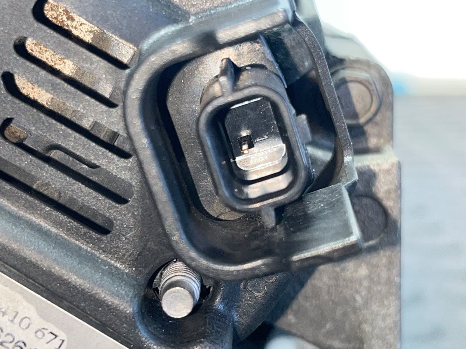 Recambio de ALTERNADOR para RENAULT MEGANE II BERLINA 3P Confort Dynamique F9Q804 referencia OEM IAM 8200410671B - AZUL 4