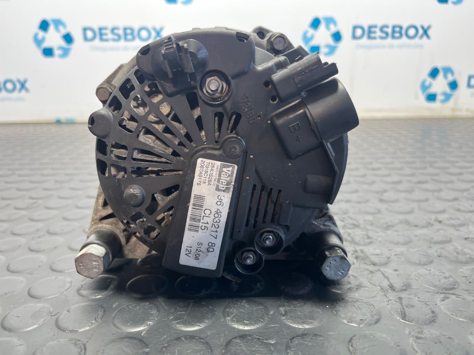 Recambio de ALTERNADOR para CITROEN XSARA PICASSO 1.6 HDI 9HY referencia OEM IAM 9646321780 - GRIS 3