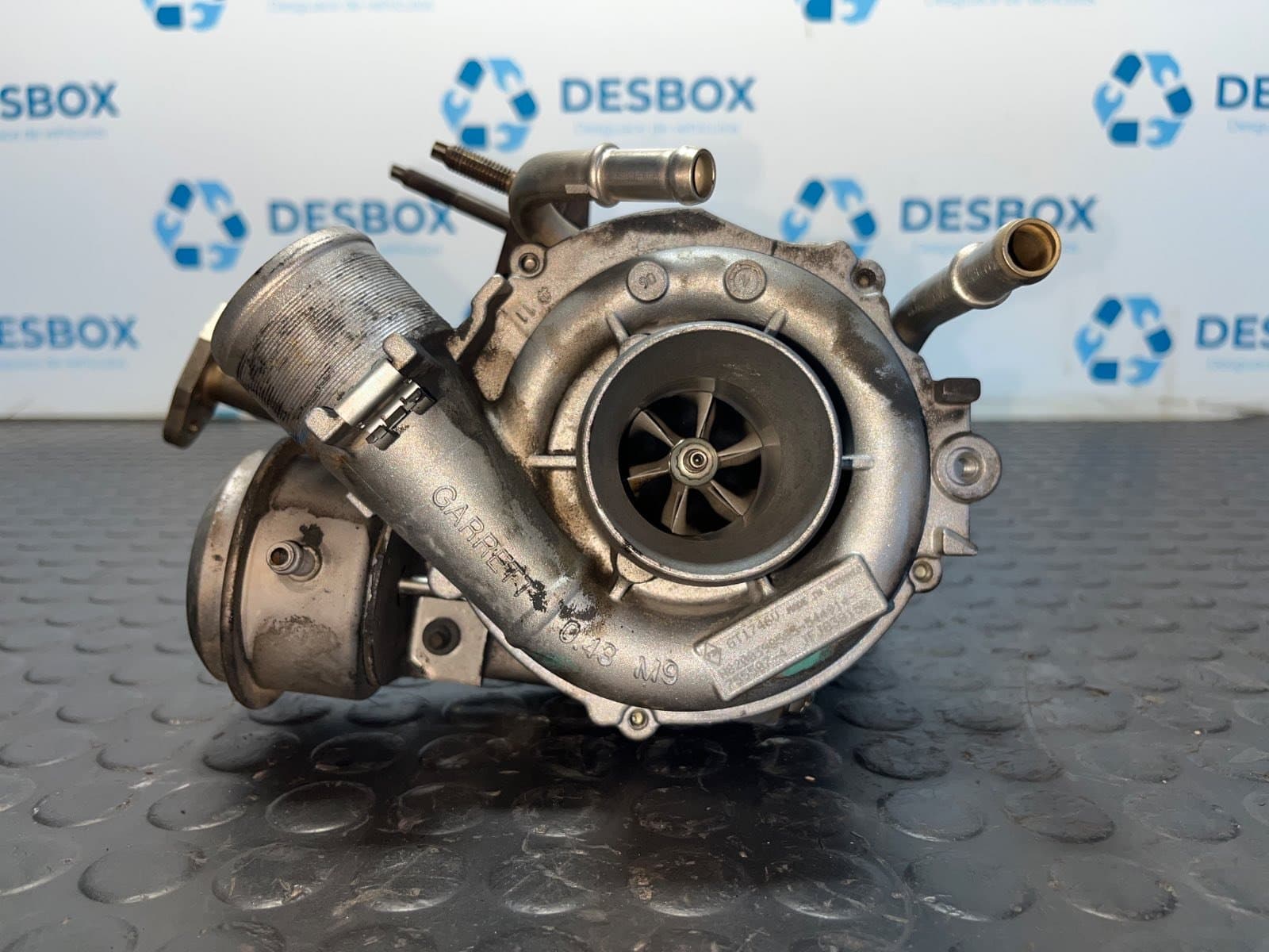 Recambio de TURBOCOMPRESOR para RENAULT MEGANE II BERLINA 3P Confort Dynamique F9Q804 referencia OEM IAM H8200398585 - AZUL