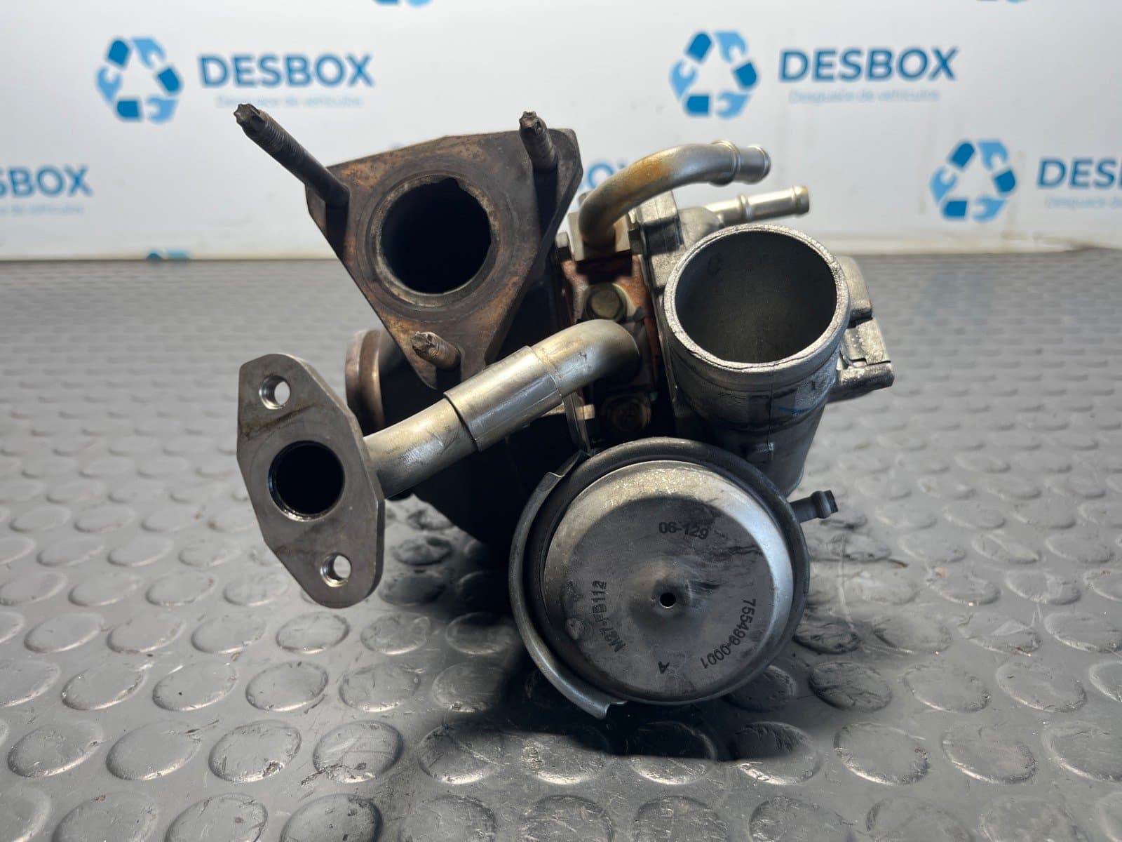 Recambio de TURBOCOMPRESOR para RENAULT MEGANE II BERLINA 3P Confort Dynamique F9Q804 referencia OEM IAM H8200398585 - AZUL 4