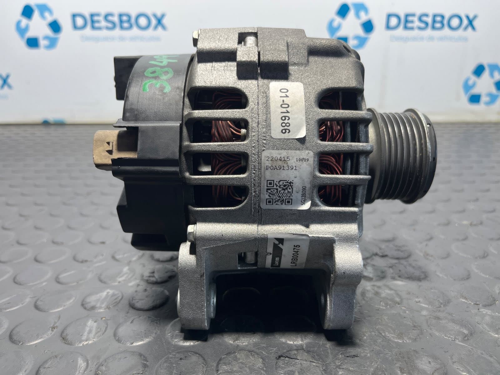 Recambio de ALTERNADOR para SEAT TOLEDO (1M2) Signo ASV referencia OEM IAM LRB00475 - GRIS 5