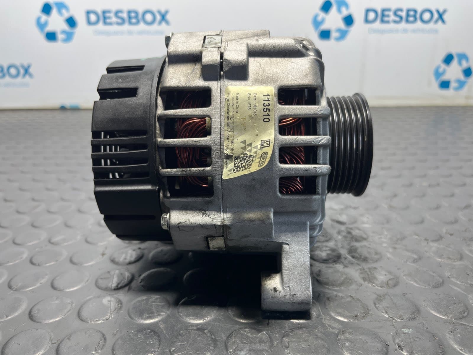 Recambio de ALTERNADOR para AUDI A4 BERLINA (8E) 2.5 TDI AKE referencia OEM IAM SG14B012 - AZUL 5