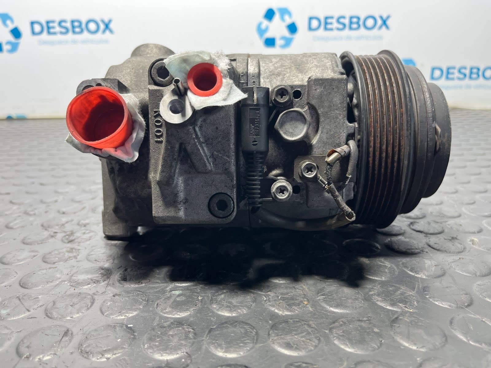 Recambio de COMPRESOR AIRE ACONDICIONADO para MERCEDES-BENZ CLASE C (W202) BERLINA * OM605960 referencia OEM IAM A0002340911 - GRIS 6