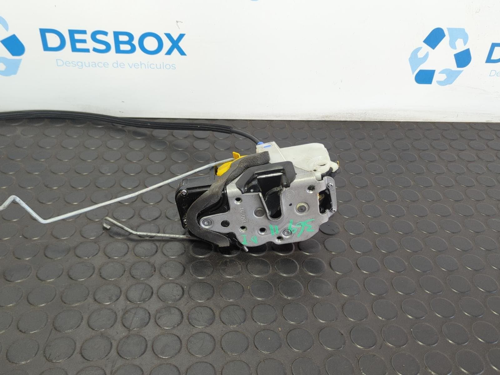 Recambio de CERRADURA PUERTA DELANTERA IZQUIERDA para OPEL MOKKA X MOKKA X 1.3 I B14NET referencia OEM IAM 13579522 - BLANCO 4