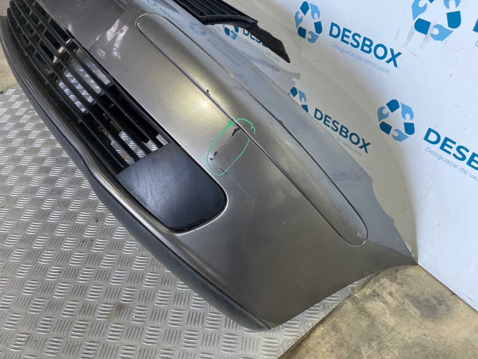 Recambio de PARAGOLPES DELANTERO para SEAT IBIZA (6L1) 1.4 BBY - GRIS CENIZA 3