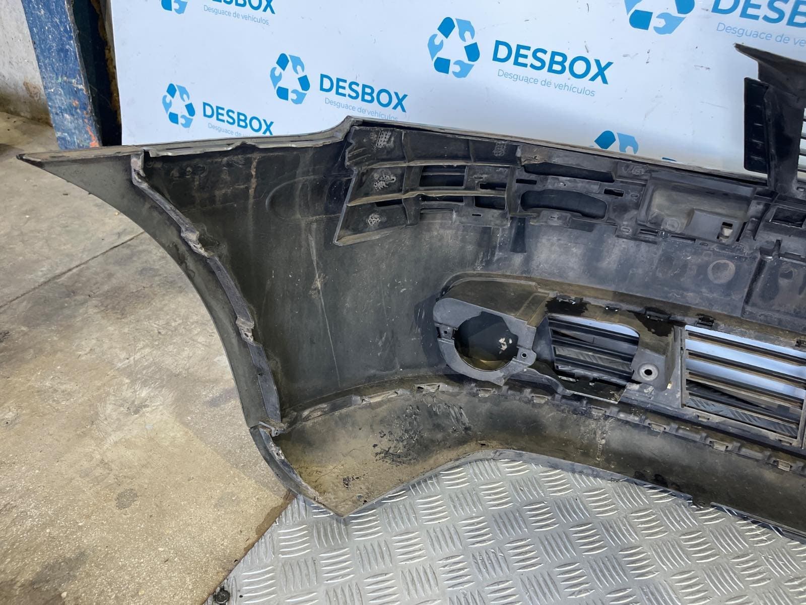 Recambio de PARAGOLPES DELANTERO para SEAT IBIZA (6L1) 1.4 BBY - GRIS CENIZA 5