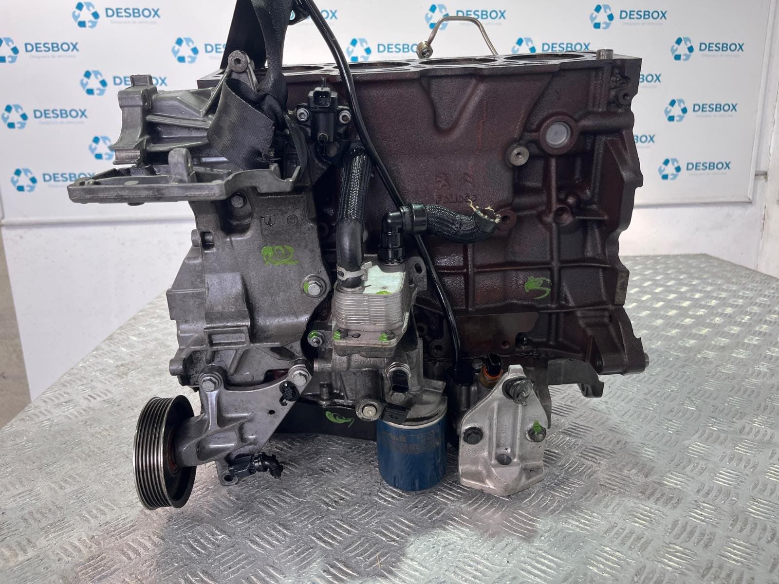 Recambio de BLOQUE para PEUGEOT BOXER Furgoneta 2.2 BlueHDi 140 4HB(DW12RUD) referencia OEM IAM 4H03 - BLANCO 4