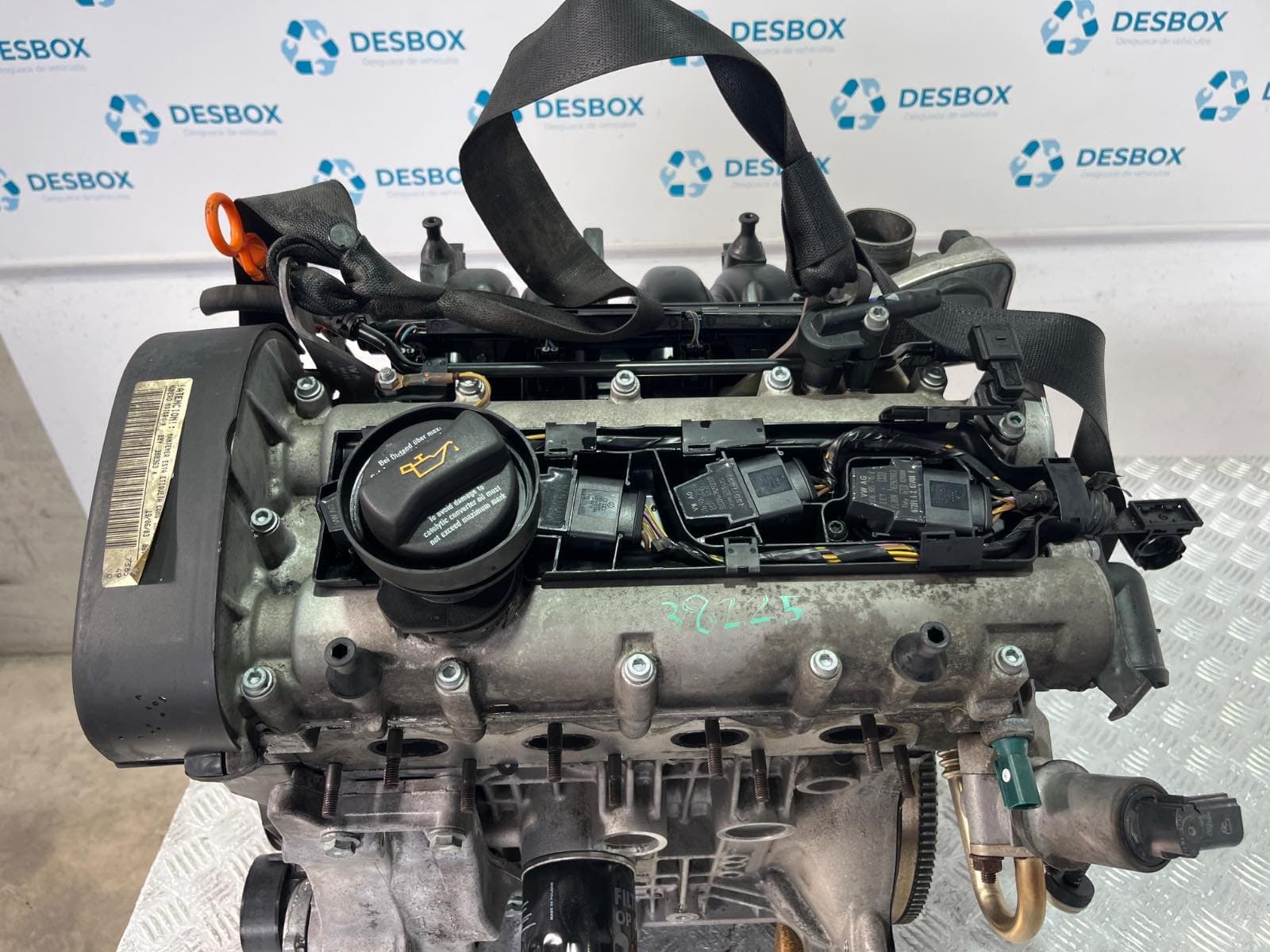 Recambio de MOTOR para SEAT IBIZA (6L1) 1.4 BBY referencia OEM IAM BBY - AZUL 5