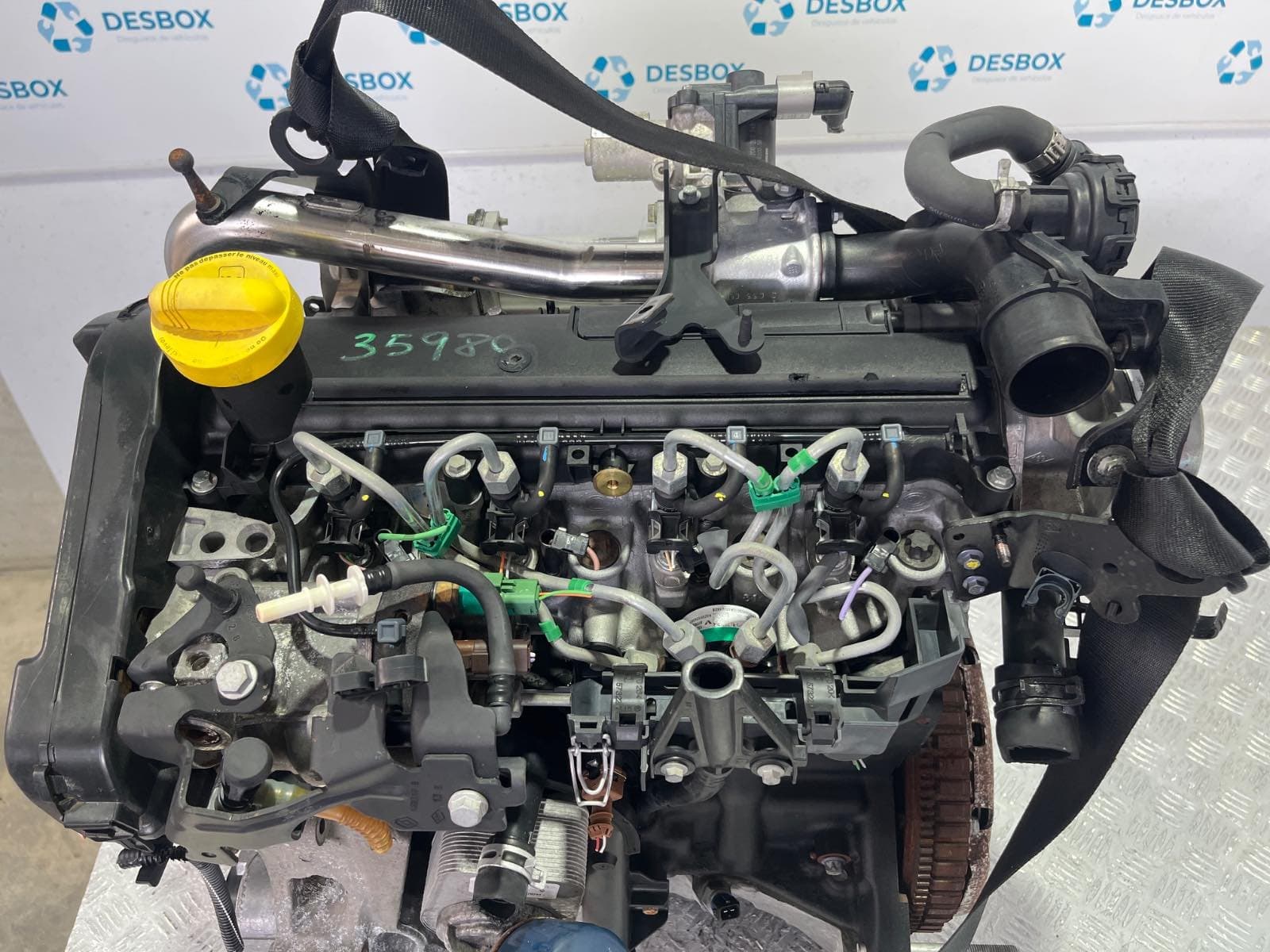 Recambio de MOTOR para RENAULT CLIO III 20 Aniversario K9K766 referencia OEM IAM K9KT766 - GRIS 3