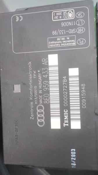 Recambio de CENTRALITA CONFORT para AUDI A4 BERLINA (8E) 2.5 TDI (120kW) BCZ - GRIS