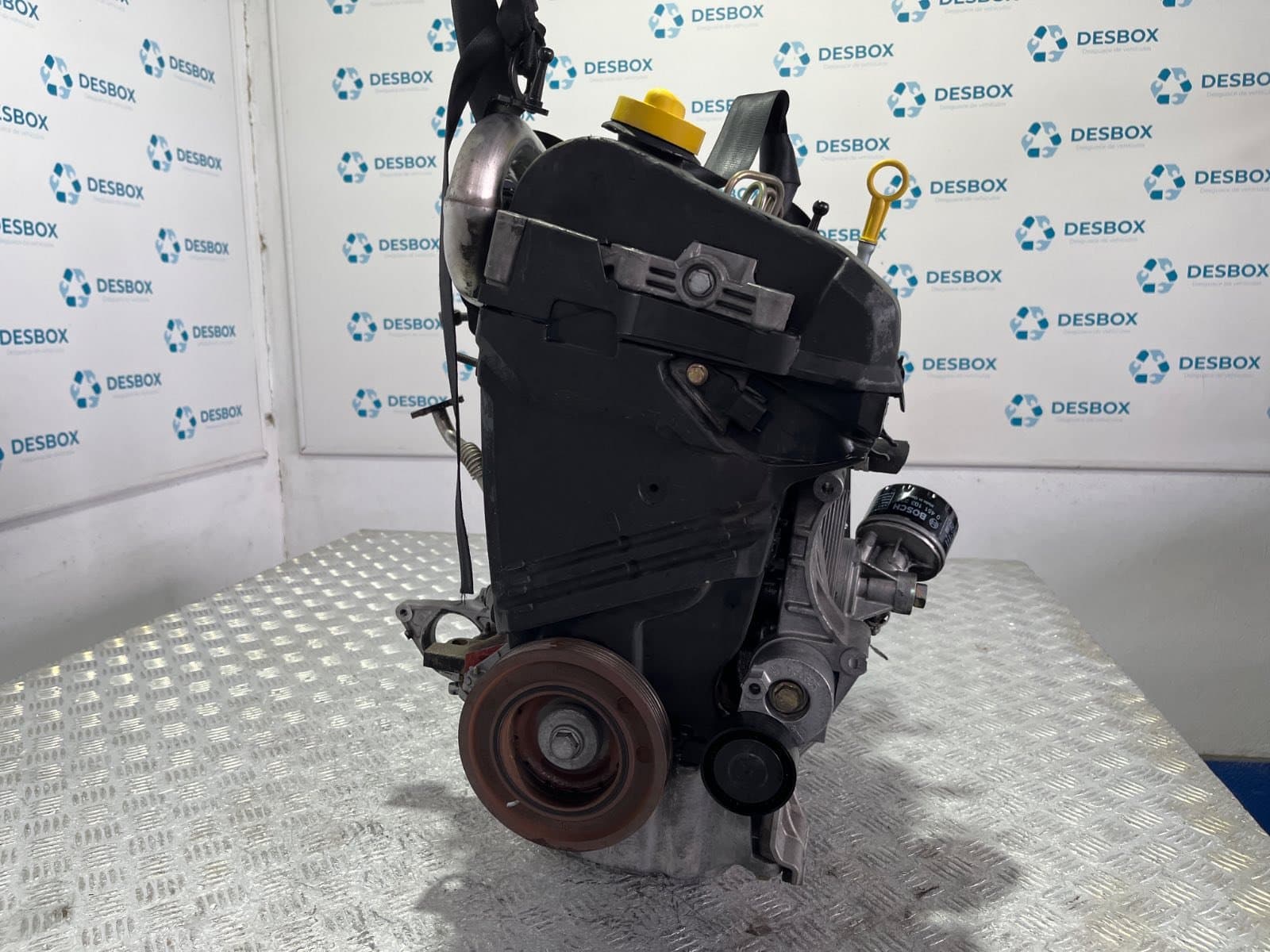Recambio de MOTOR para RENAULT SCENIC II 1.5 DCI K9K728 referencia OEM IAM K9KF728 - GRIS 3