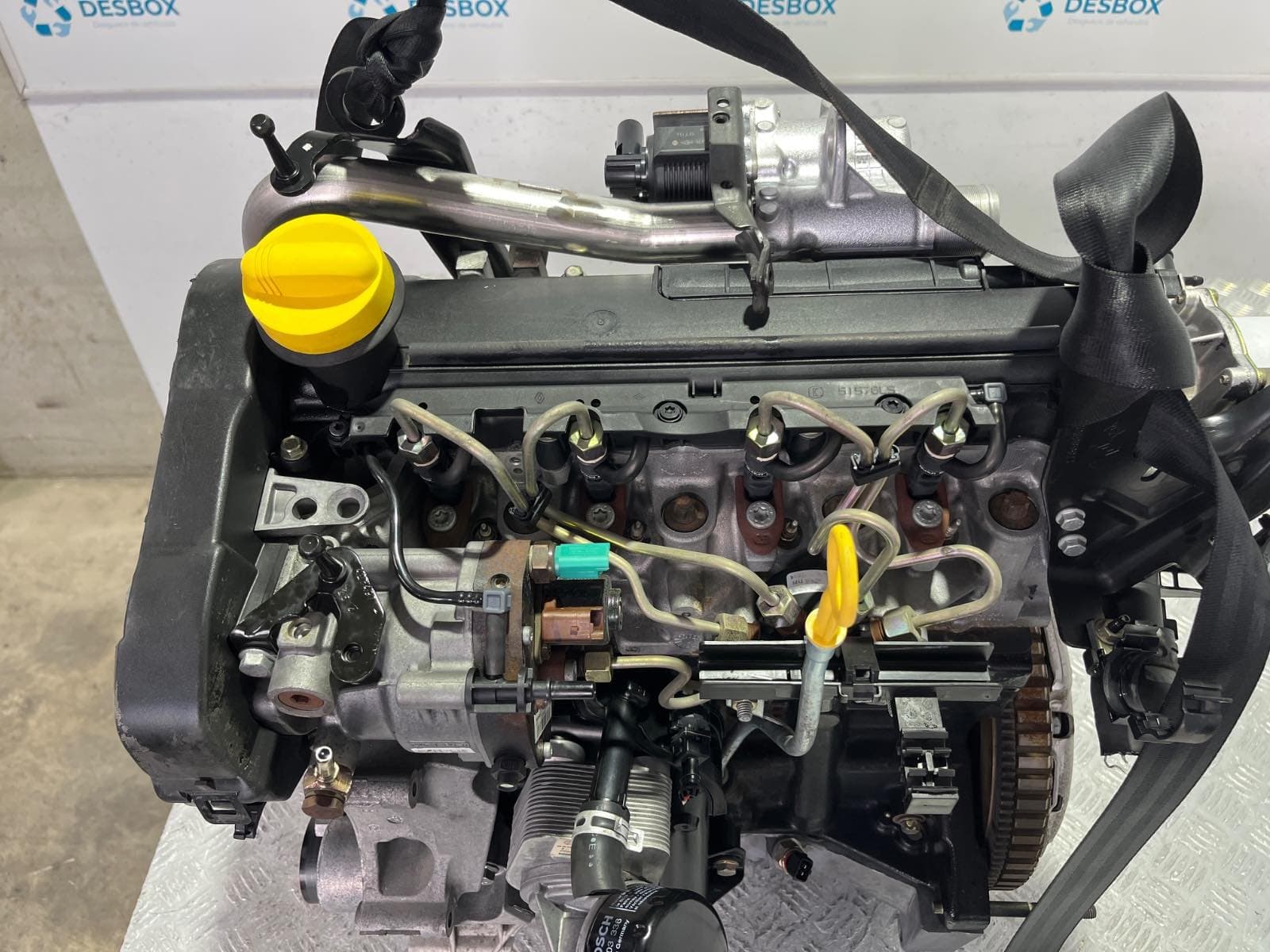 Recambio de MOTOR para RENAULT SCENIC II 1.5 DCI K9K728 referencia OEM IAM K9KF728 - GRIS 5