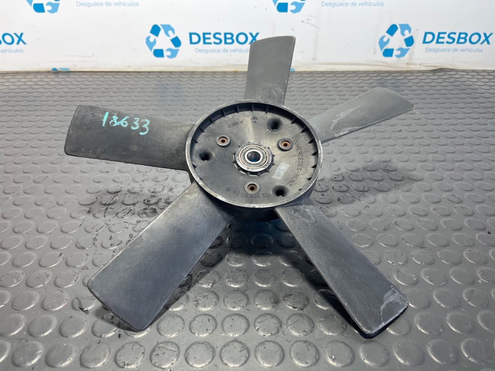 Recambio de VENTILADOR VISCOSO MOTOR para MERCEDES-BENZ CLASE E (W123) BERLINA+COUPE 2.0 115954 referencia OEM IAM 1022050306 - NEGRO