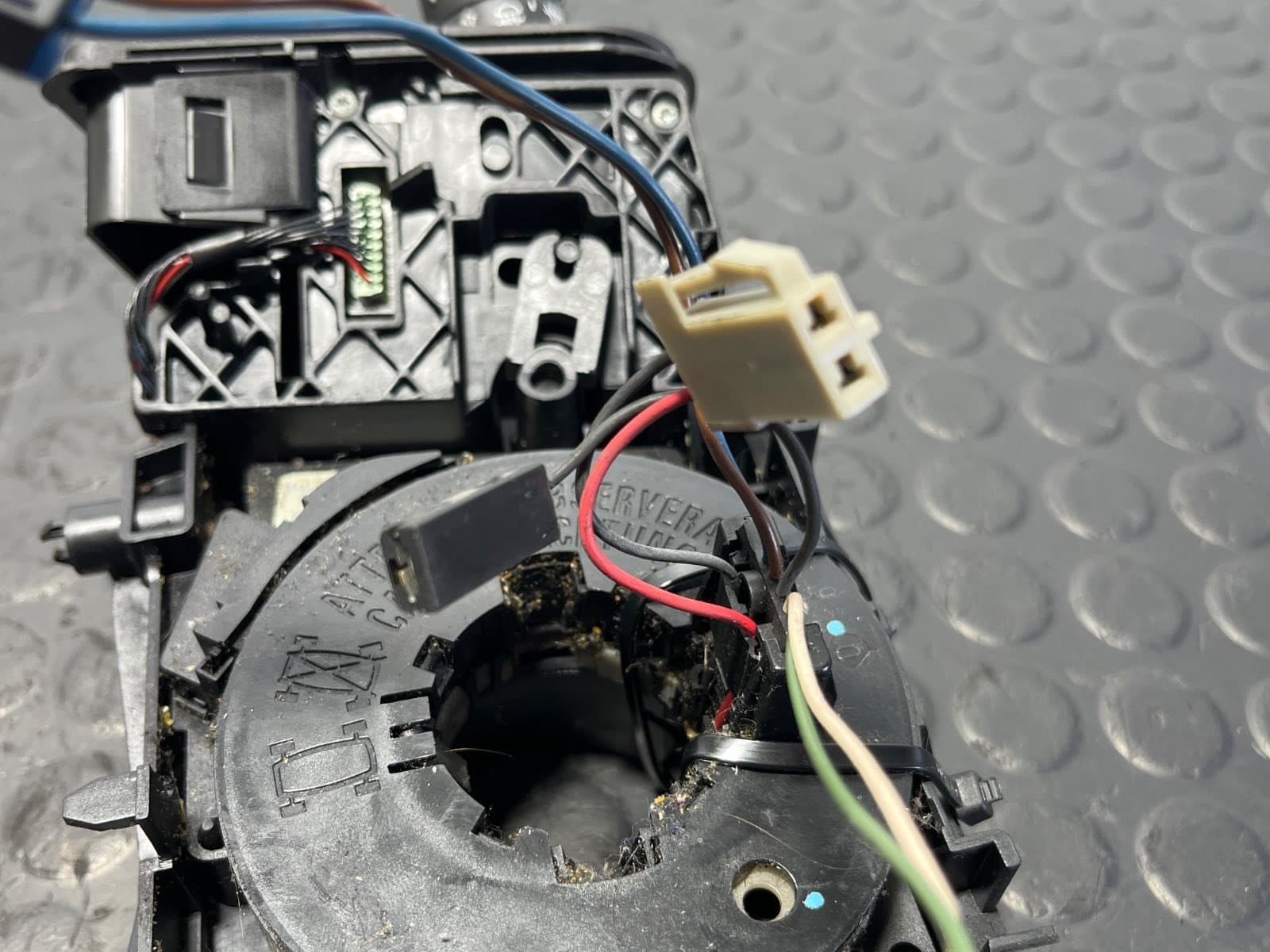 Recambio de MANDO MULTIFUNCION para RENAULT SCENIC II 1.5 DCI K9K728 referencia OEM IAM 8200127727 - GRIS 5