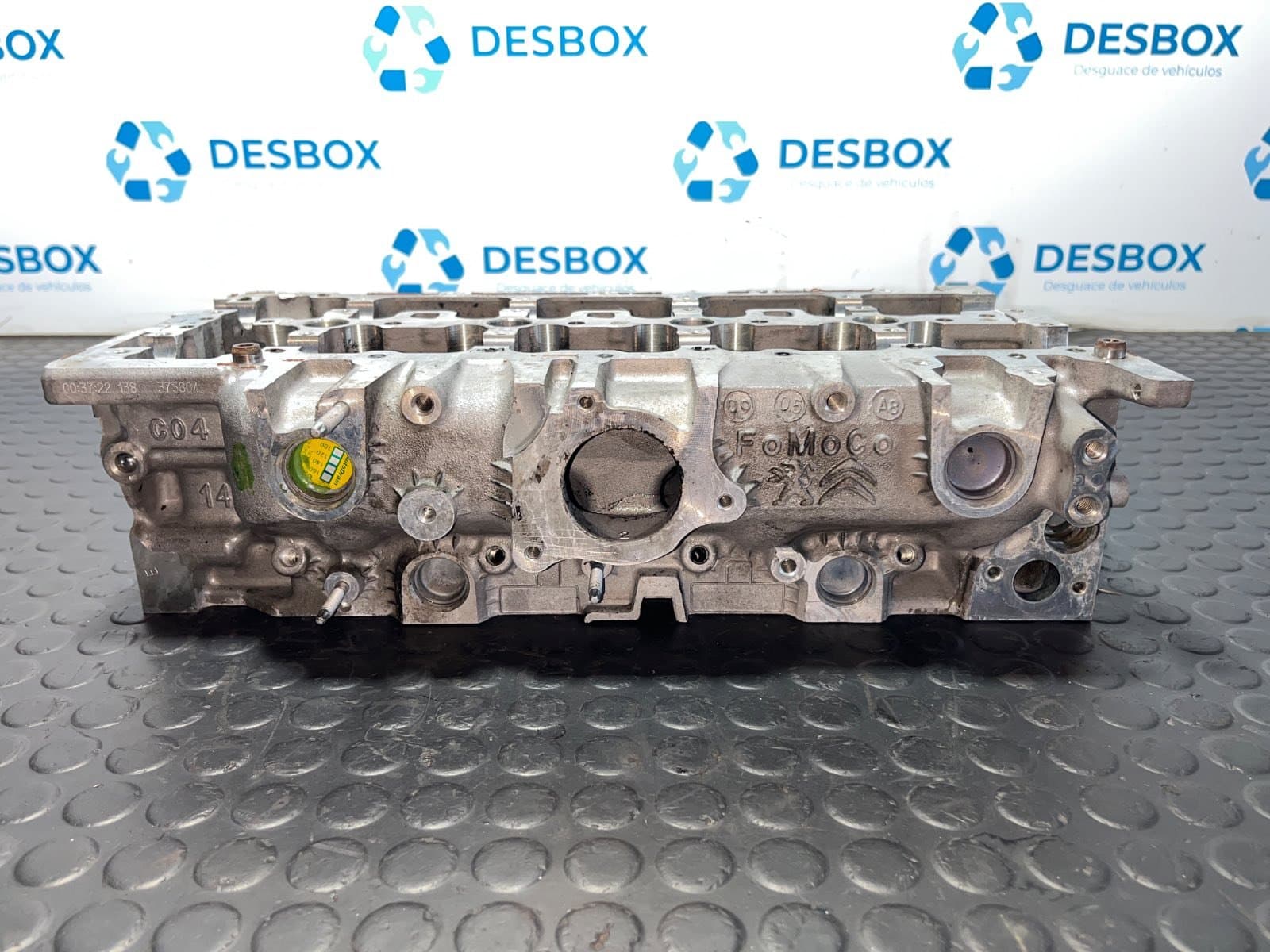 Recambio de CULATA para PEUGEOT BOXER Furgoneta 2.2 BlueHDi 140 4HB(DW12RUD) referencia OEM IAM 9807255910 - BLANCO