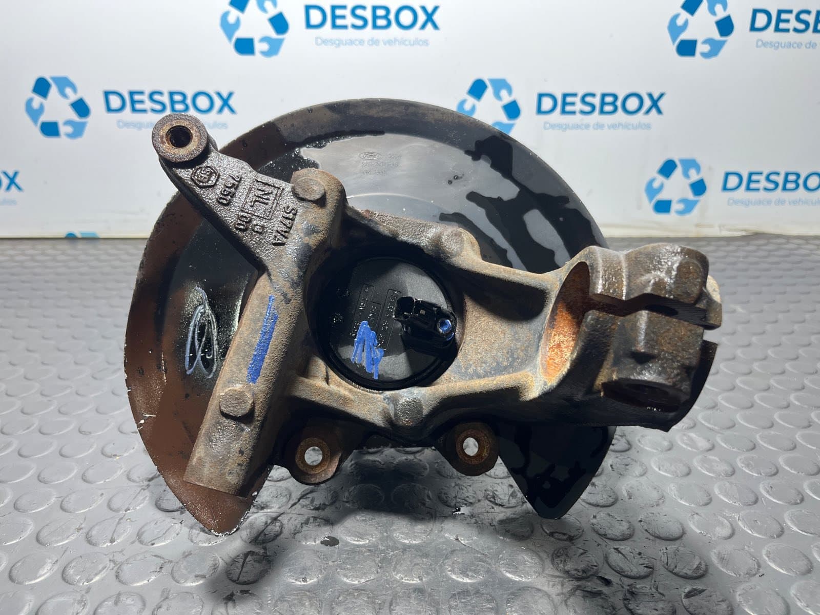 Recambio de MANGUETA TRASERA DERECHA para FORD MONDEO BERLINA (GE) 2.0 TDCI D6BA referencia OEM IAM S17VA - GRIS