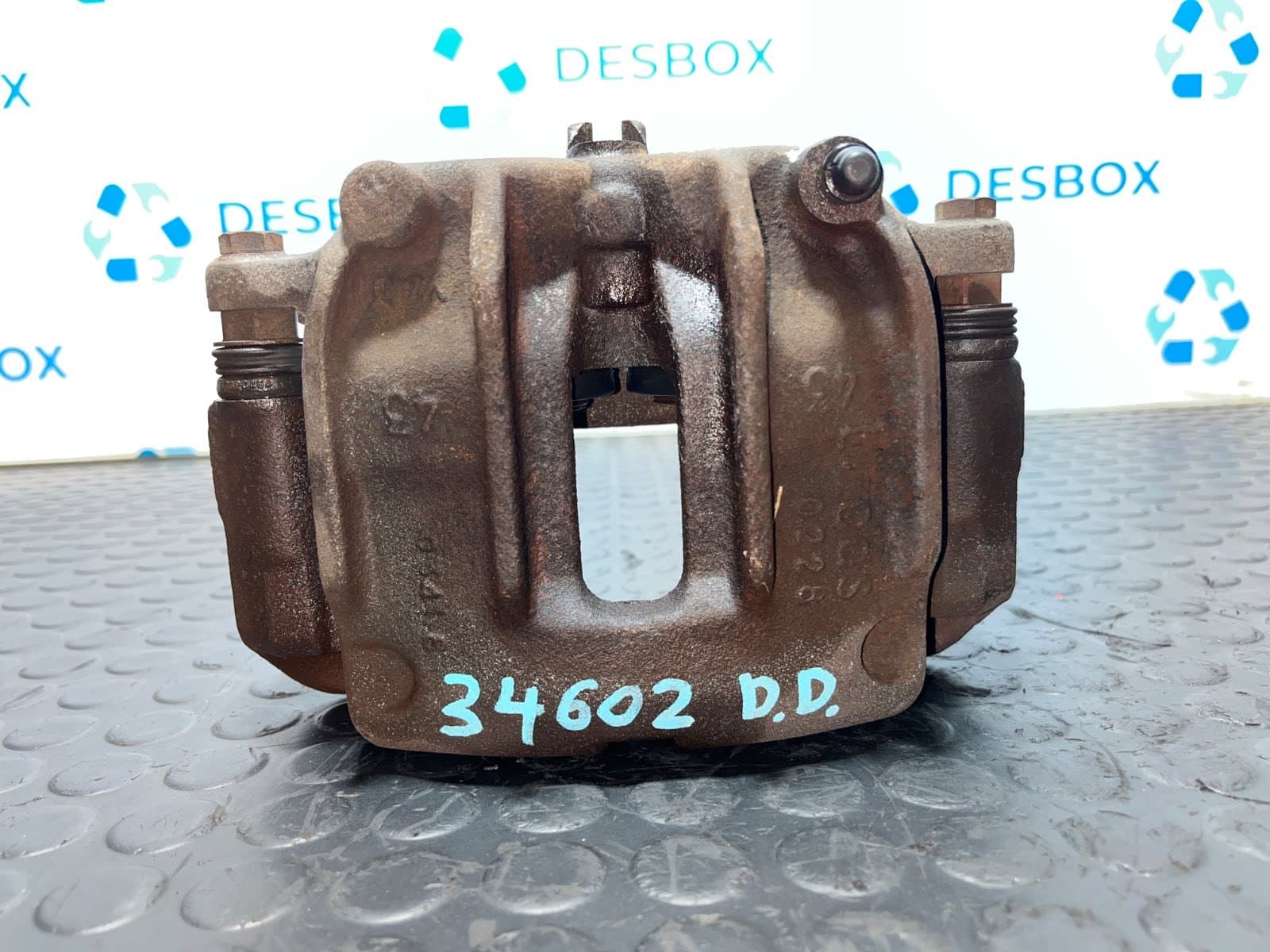 Recambio de PINZA DE FRENO DELANTERA DERECHA para NISSAN TERRANO/TERRANO.II (R20) Aventura TD27H referencia OEM IAM LUCAS 0228 - BLANCO
