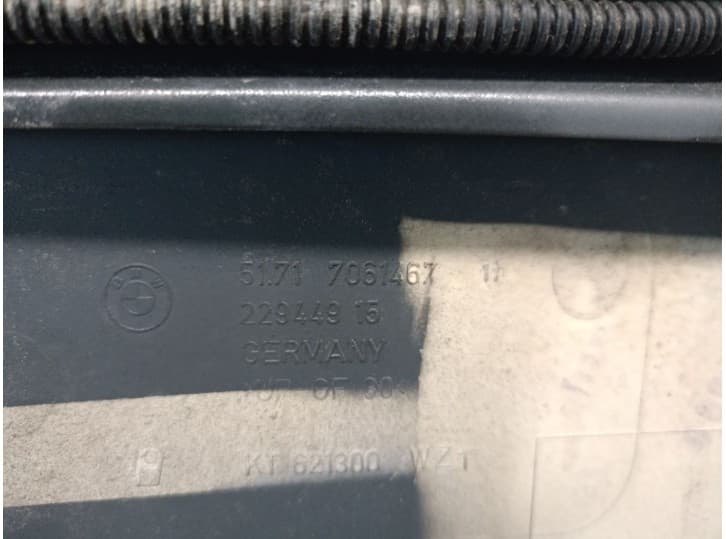 Recambio de aleron trasero para bmw 5 touring (e61) 525 xi referencia OEM IAM 51717061467 5
