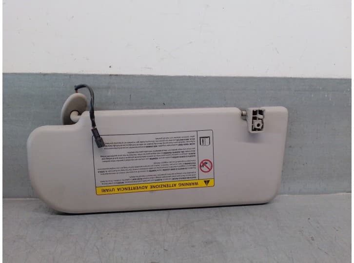 Recambio de parasol derecho para tata indica vista 1.3 crdi referencia OEM IAM 169A1000 2