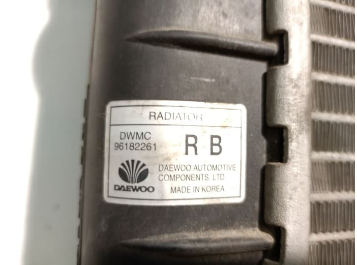 Recambio de radiador agua para daewoo lanos sedán (klat) 1.3 referencia OEM IAM 96182261 2