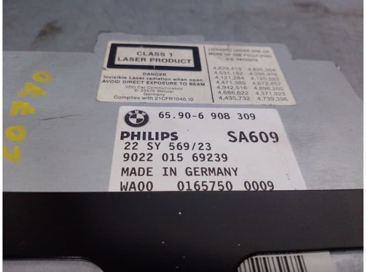 Recambio de sistema navegacion gps para bmw x5 (e53) 4.4 i referencia OEM IAM 65906908309 4