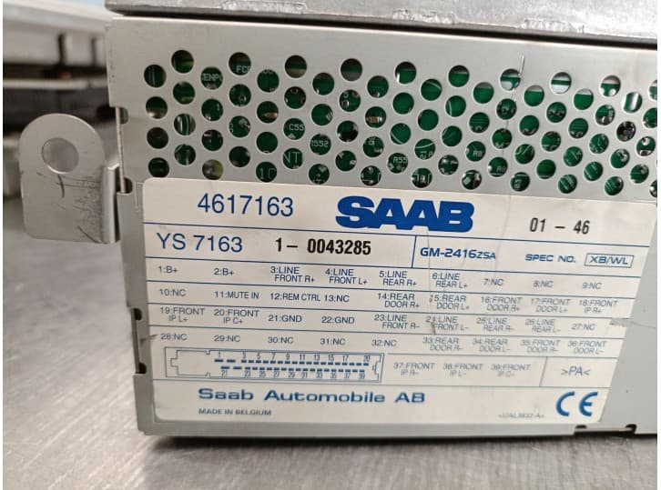 Recambio de amplificador para saab 9-5 (ys3e) 3.0 tid referencia OEM IAM 4617163 4