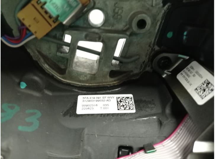 Recambio de volante para seat ibiza v (kj1, kjg) 1.0 tsi referencia OEM IAM 5FA419091AF 5