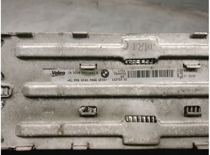 Recambio de intercooler para bmw 1 (f20) 116 i referencia OEM IAM 17517600530 M151693C 3