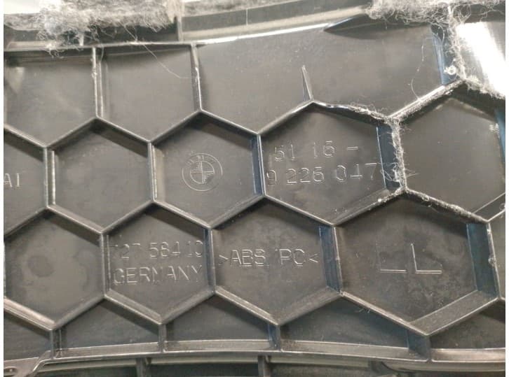 Recambio de guantera para bmw 1 (f20) 116 i referencia OEM IAM 72758410 51169232970 4