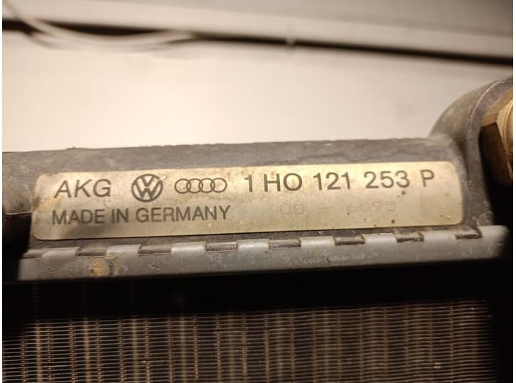 Recambio de radiador agua para seat cordoba (6k1, 6k2) 1.6 i referencia OEM IAM 1H0121253P 2