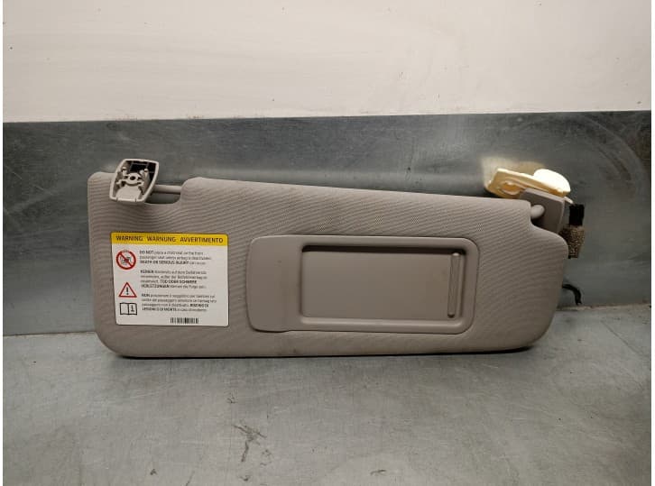 Recambio de parasol derecho para bmw 5 touring (f11) 520 d referencia OEM IAM 51168038164 4