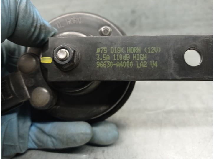Recambio de claxon para kia carens iv 1.6 gdi referencia OEM IAM 96630A4000 4