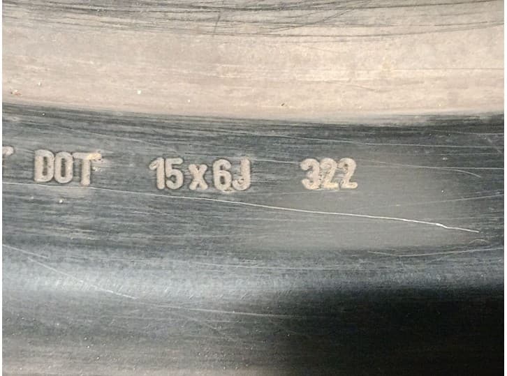 Recambio de llanta para chrysler neon ii 2.0 16v referencia OEM IAM 4656322 R15X6J 2