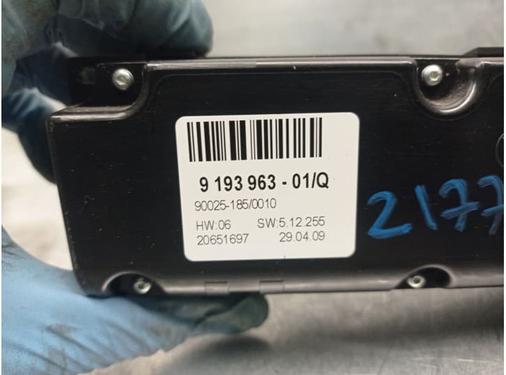 Recambio de mando climatizador para bmw x5 (e70) 3.0 sd referencia OEM IAM 9193963 5