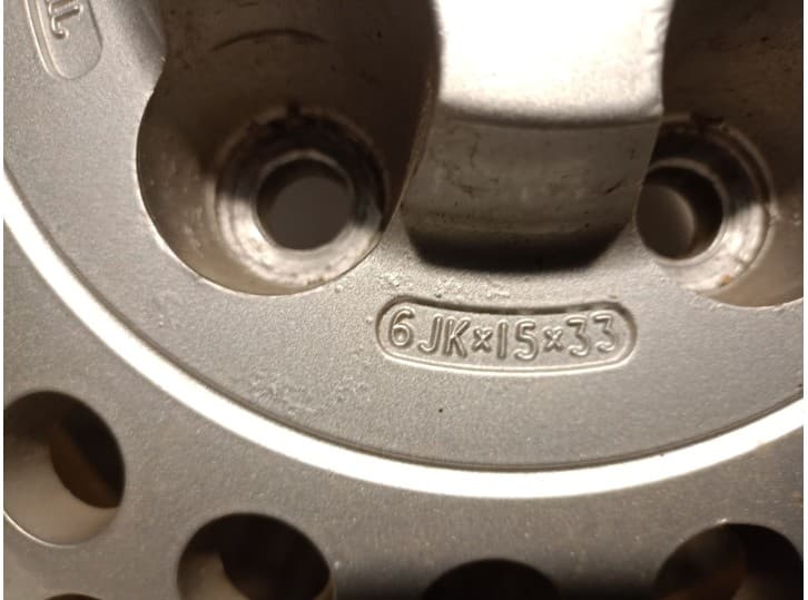 Recambio de llanta para jaguar xj 6 4.2 referencia OEM IAM CAC5667 R156JKX15X33 3
