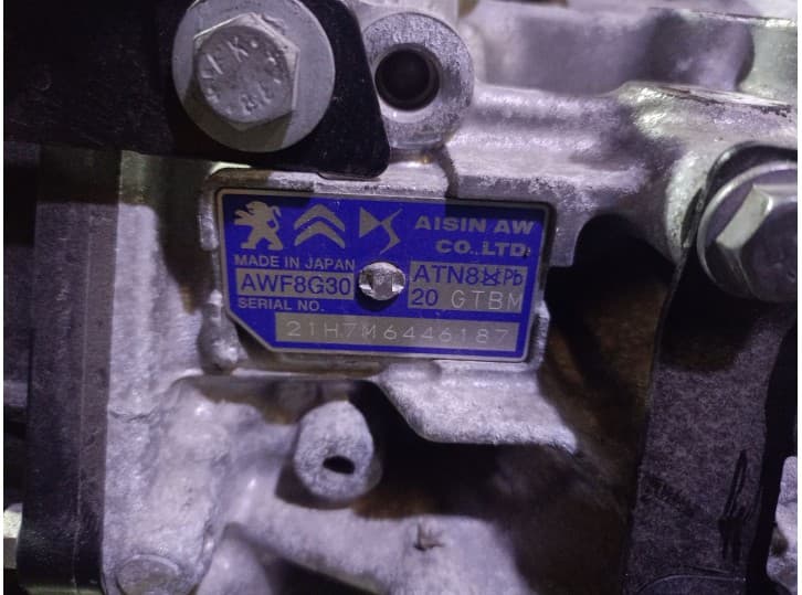 Recambio de caja cambios para opel mokka 1.2 (76) referencia OEM IAM 20GTBM  AWF8G30 8